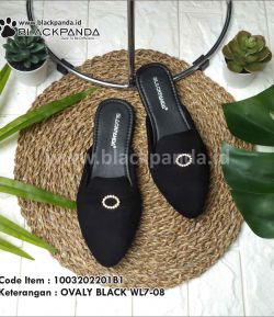 OVALY BLACK WL7-08