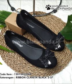 RIBBON CLARETA BLACK 2-37